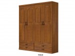 Guarda Roupa Armario Roupeiro Cedro 1031 04 Portas 2.02 m Guarda Roupa Armario Roupeiro Cedro 1031 04 Portas 2.02 m
